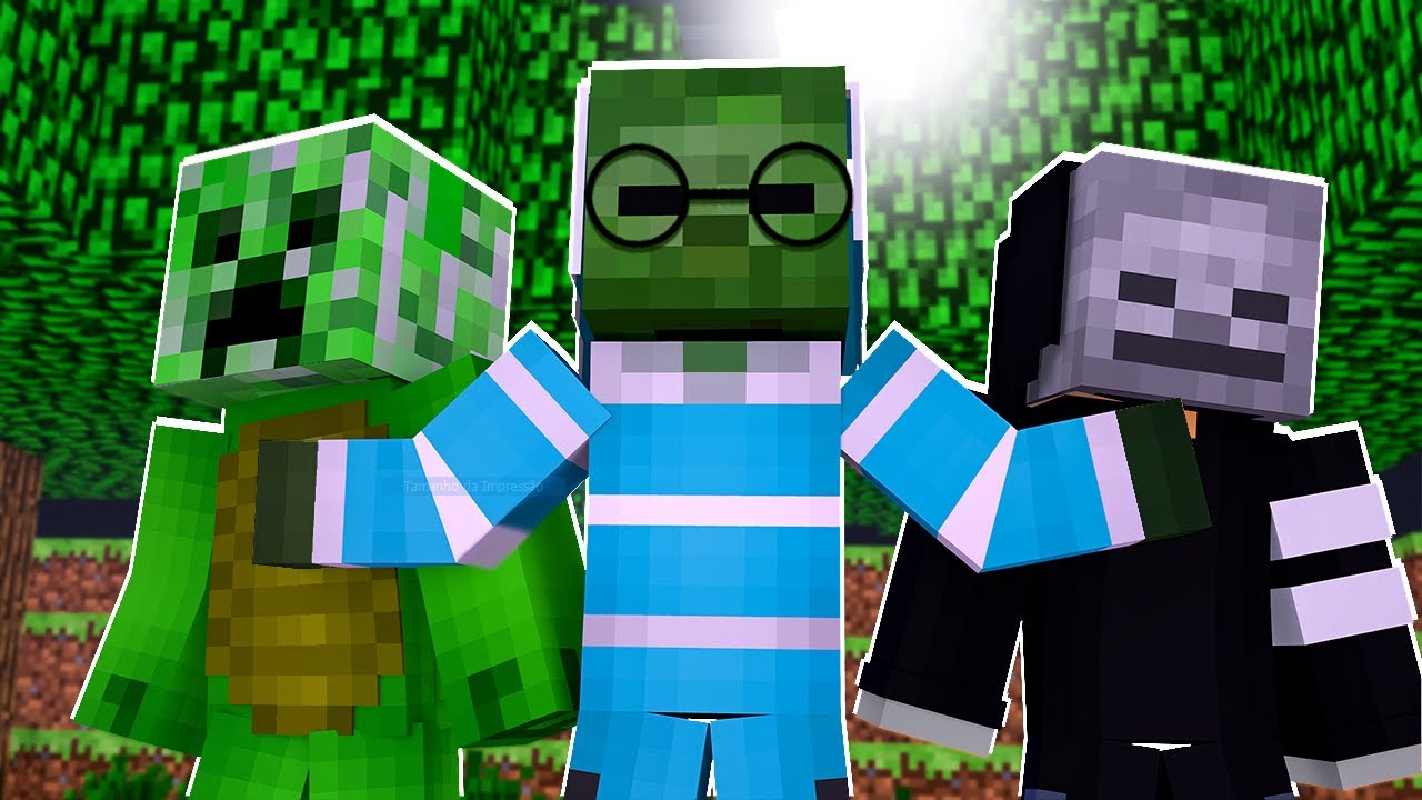 WIR LEBEN 24 STUNDEN als MONSTER in Minecraft!