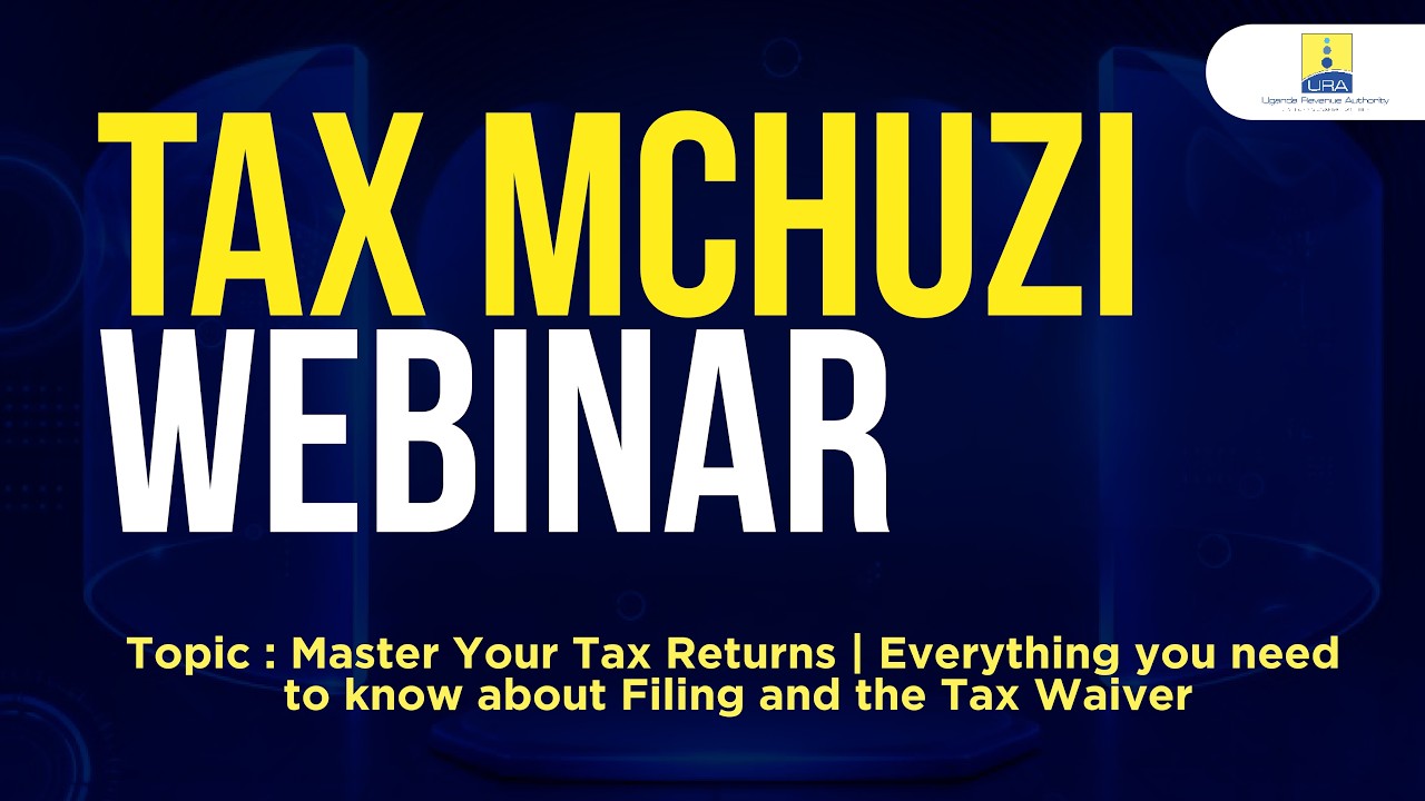 Master Your Tax Returns | Everything you need to know about Filing and  the Tax Waiver | #taxmchuzi
