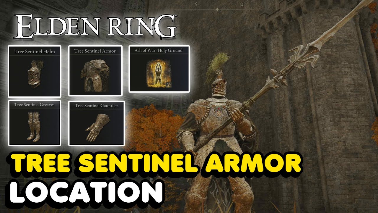 Elden Ring - Tree Sentinel Armor Set Location