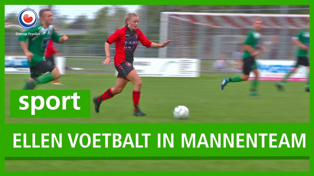SPORT: debuut voor eerste vrouw die voetbalt in een mannenteam