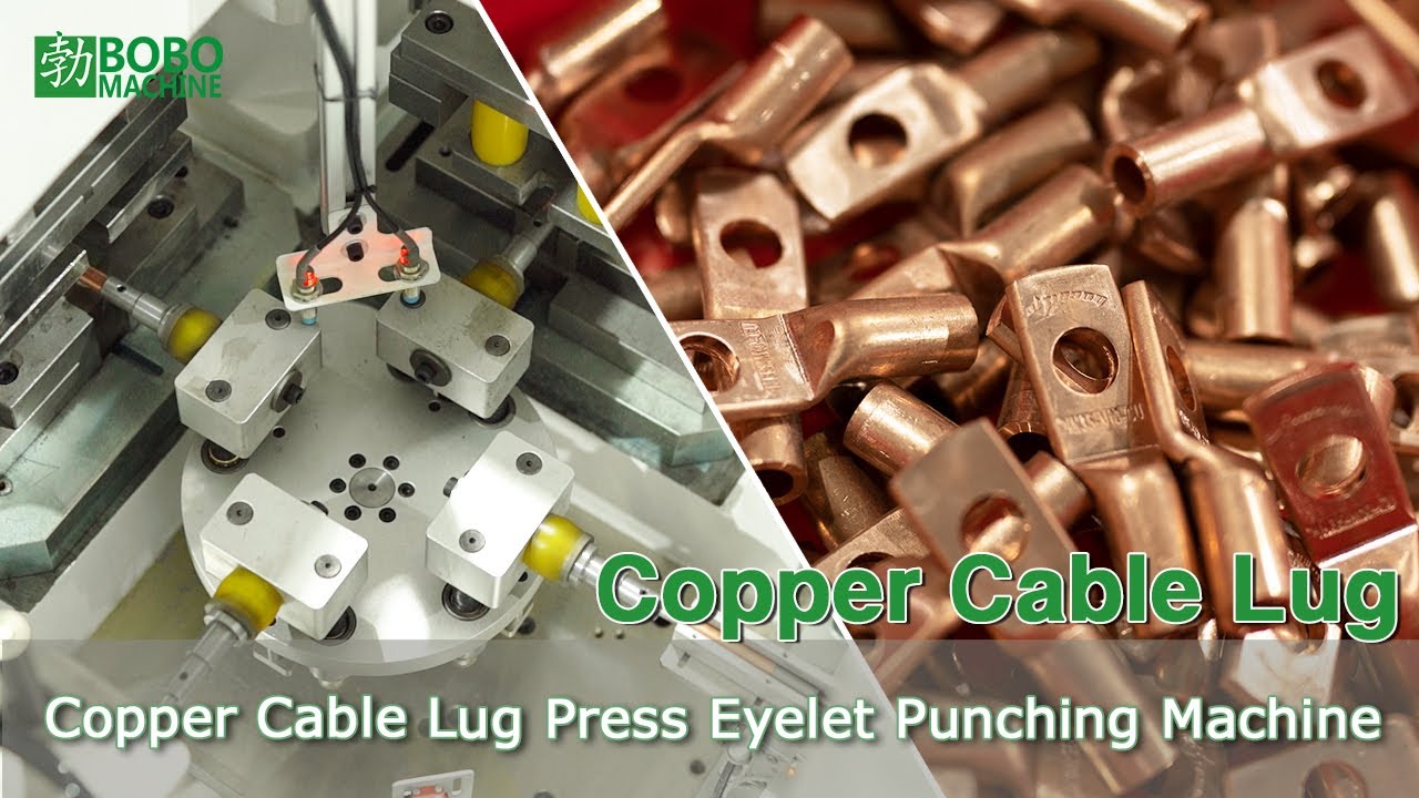 Automatic Copper Cable Lug Press Eyelet Punching Machine
