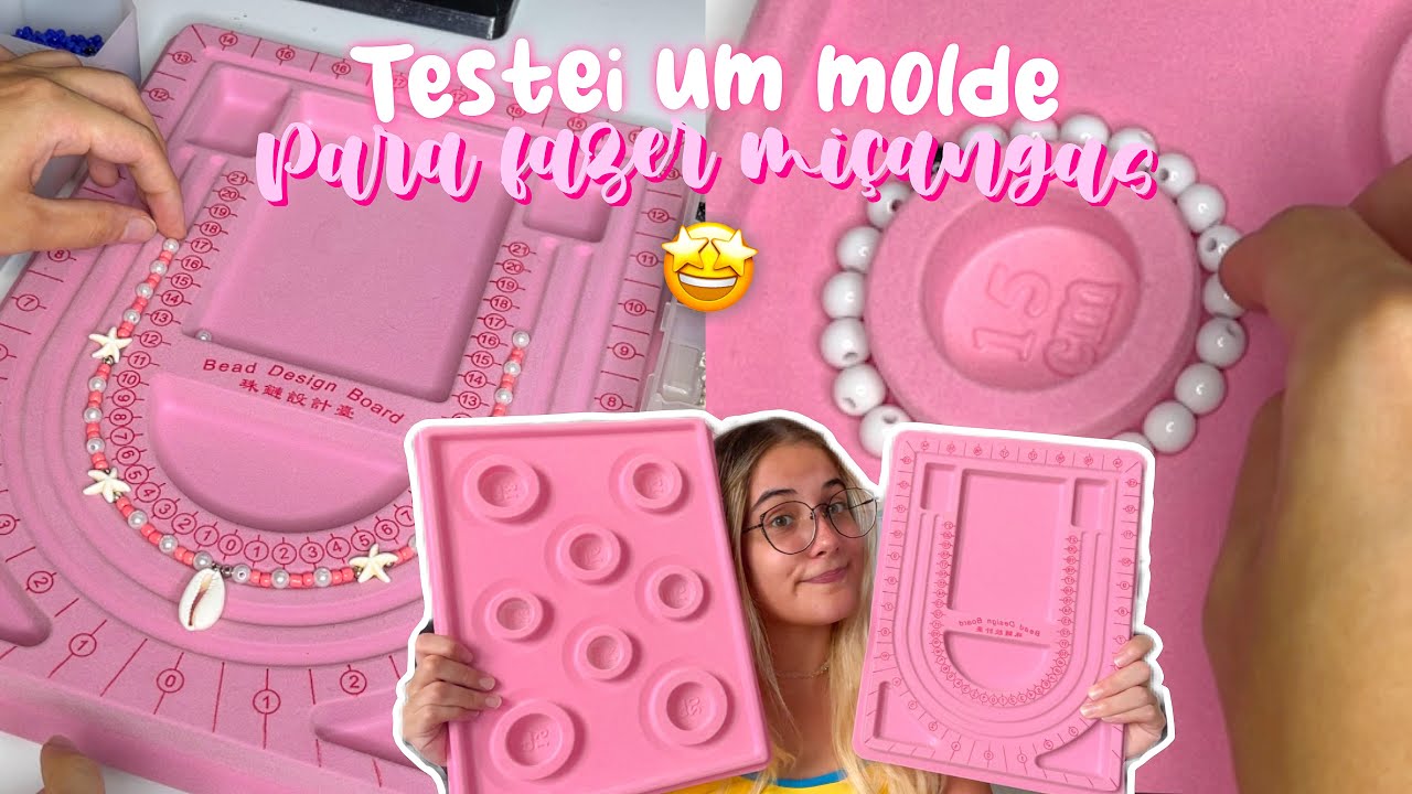 TESTEI UM MOLDE PARA FAZER BIJUS - funciona??🤔
