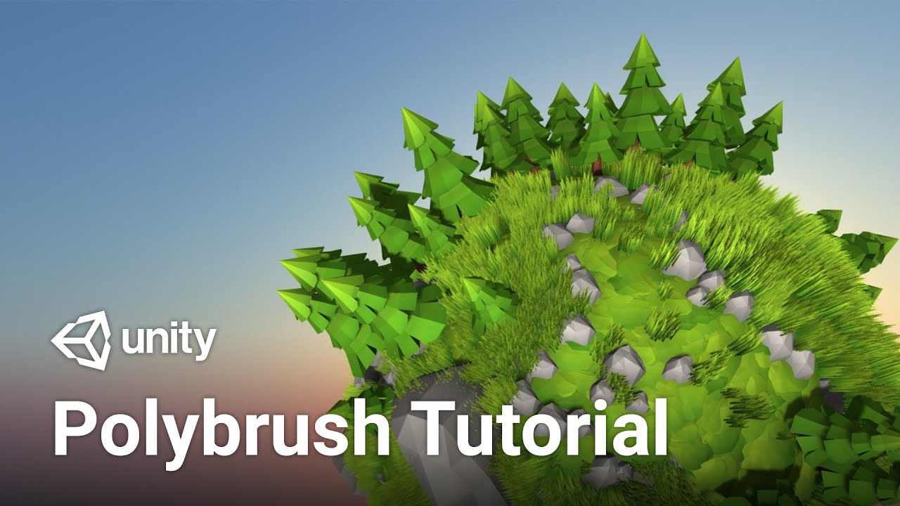 Make a Planet in Unity 2019 with Polybrush! (Tutorial)