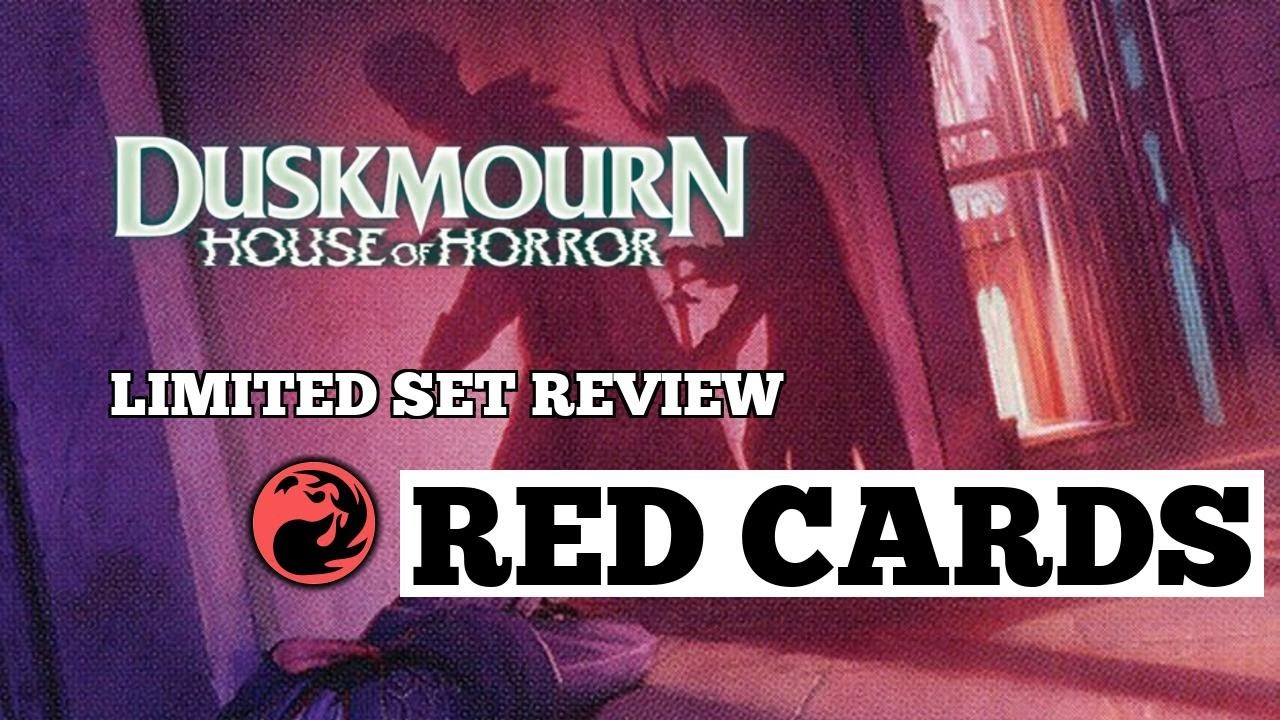 DSK Limited Set Review: Red Cards | Complete DSK Tierlist | Duskmourn: House of Horror Tierlist
