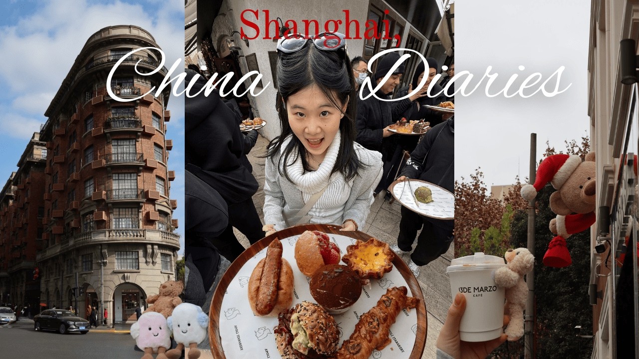 shanghai diaries 🥡✈️  day 3 | anfu road, brandy melville, apoli bakery, wukang mansion, shopping