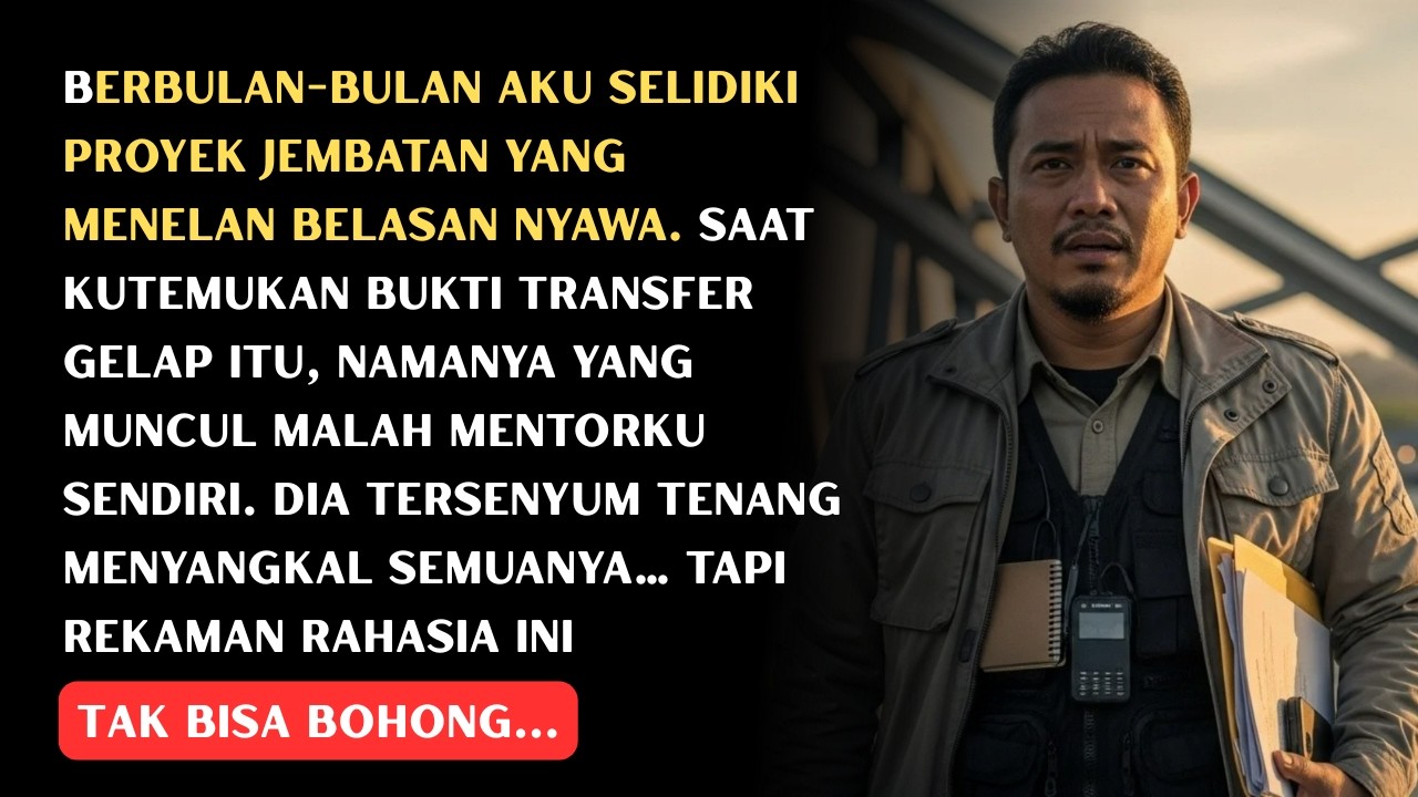 ORANG YANG KUKAGUMI KARENA PRESTASINYA, TAK KUSANGKA DIA DALANG KORUPSI PROYEK JEMBATAN INI...