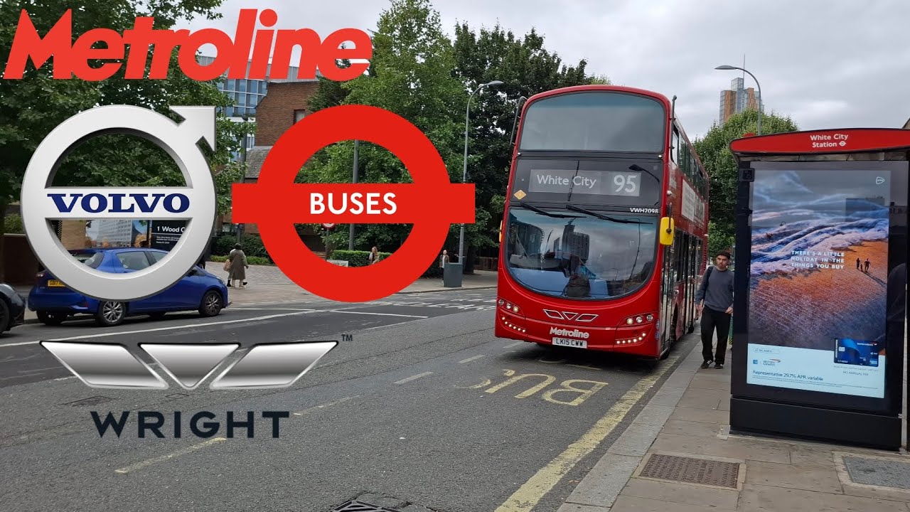 Metroline London: 95 from Southall Broadway to White City Via Hanger Lane ( Wright Eclipse Gemini 3