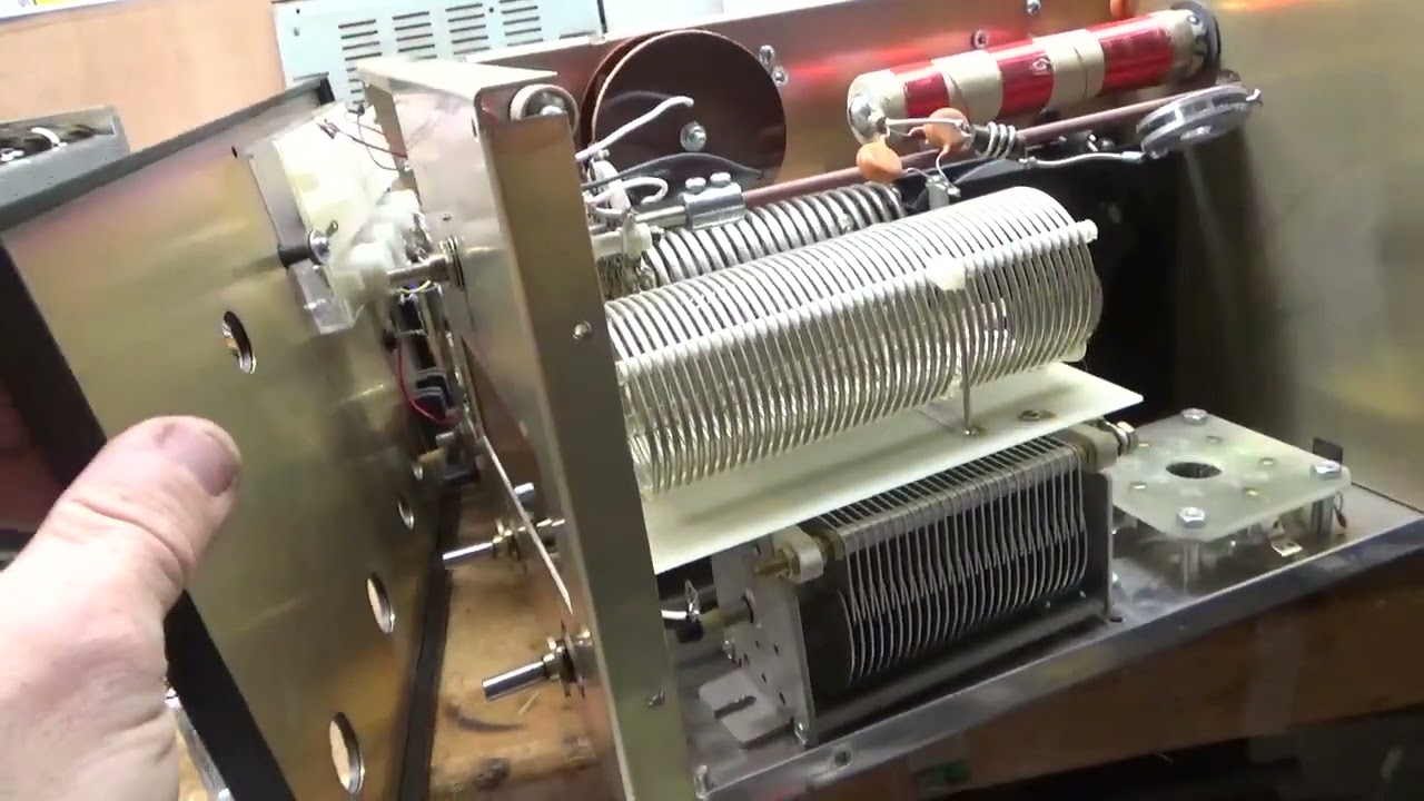 Ameritron Al80b Plate Air Variable Capacitor Replacement Showing Removal And Other Repairs
