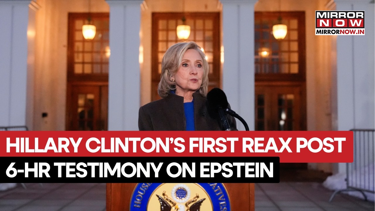 Hillary Clinton Deposition: Former US Secretary Refutes Links With Epstein After 6-Hour Grilling