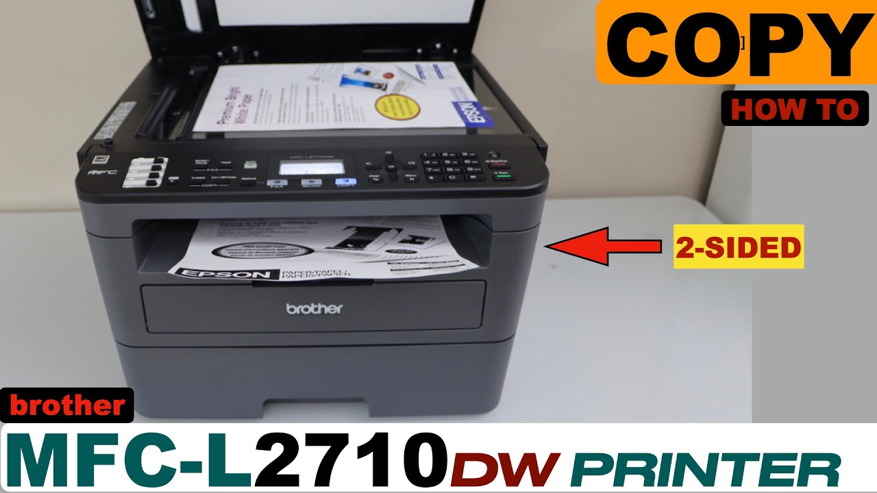 Brother MFC-L2710dw Copy, 2-Sided Copy !