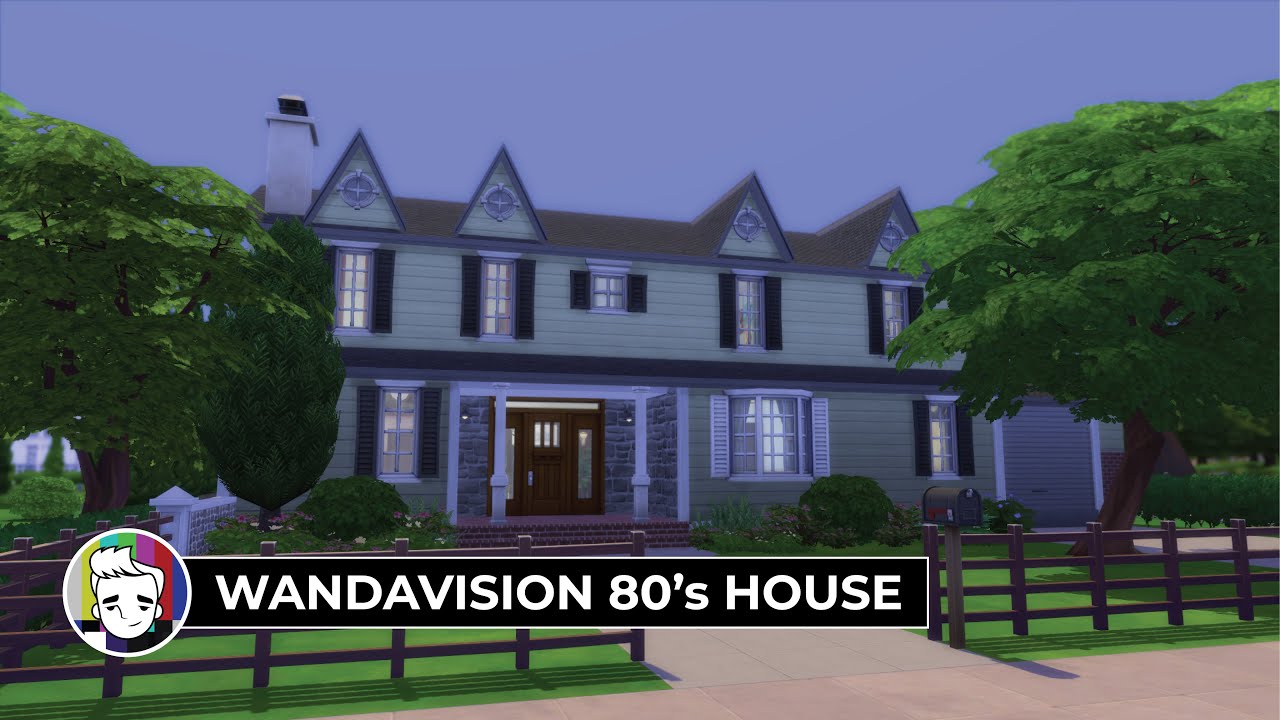WandaVision House | The Sims 4: Speed Build