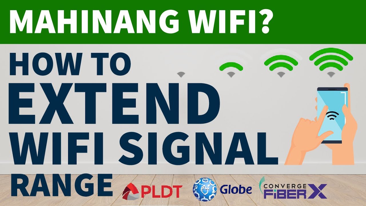 PAANO PALAKASIN ANG WIFI SIGNAL ( HOW TO EXTEND WIFI SIGNAL RANGE)