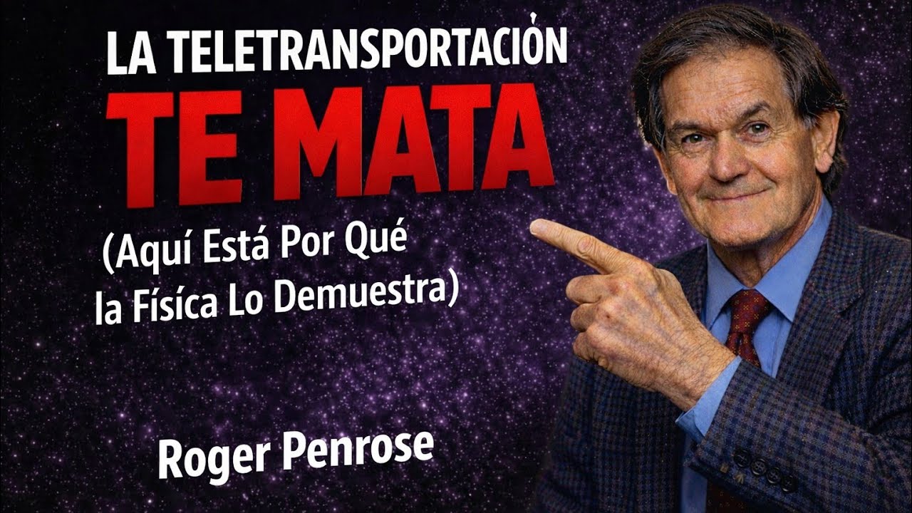 Teletransportación: Mueres… y una Copia Ocupa Tu Lugar|Roger Penrose 
