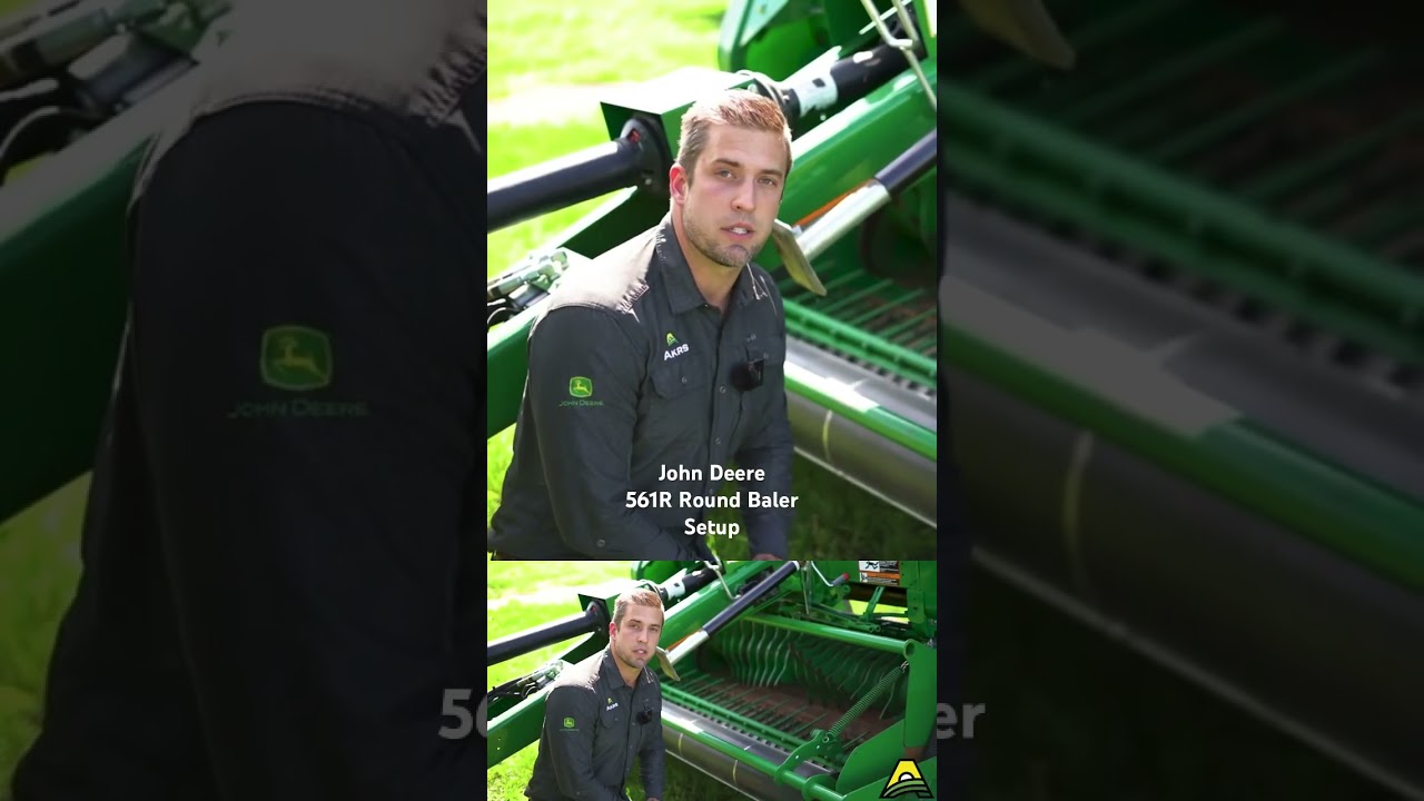 Set your baler&rsquo;s pickup for best performance #johndeere #AKRSequipment