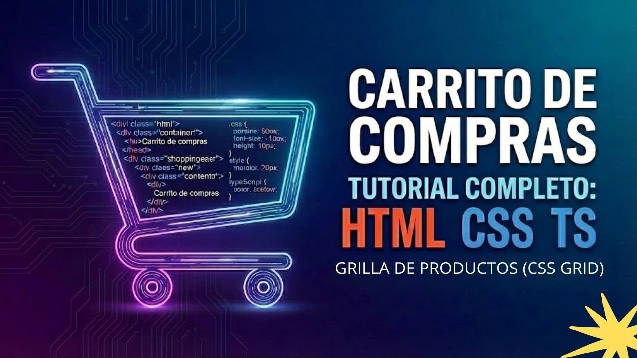 Maquetación de la Grilla de Productos: Carrito de Compras (HTML + CSS)