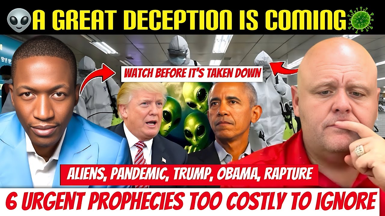 BREAKING‼️Urgent Prophecy😱Prophet Uebert Angel⛔️Brandon Biggs⛔️The Alien Deception ❌Pandemic #trump
