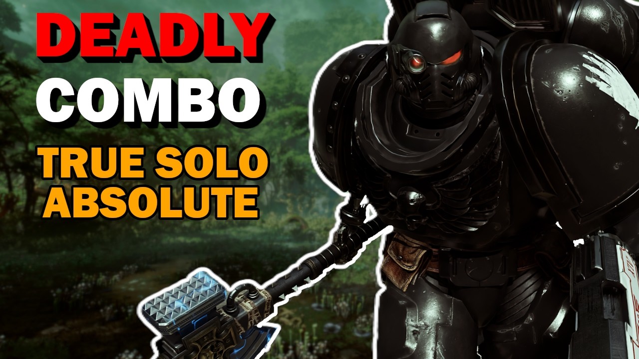 Wings of Flame Assault + Fencing Power Axe Is DEADLY (True Solo Absolute) | Space Marine 2
