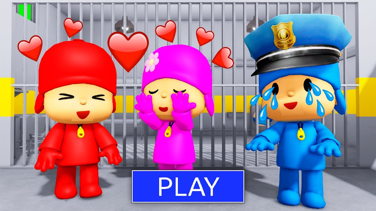 SECRET UPDATE | RED POCOYO FALL IN LOVE WITH GIRL POCOYO? BARRY'S PRISON RUN! 