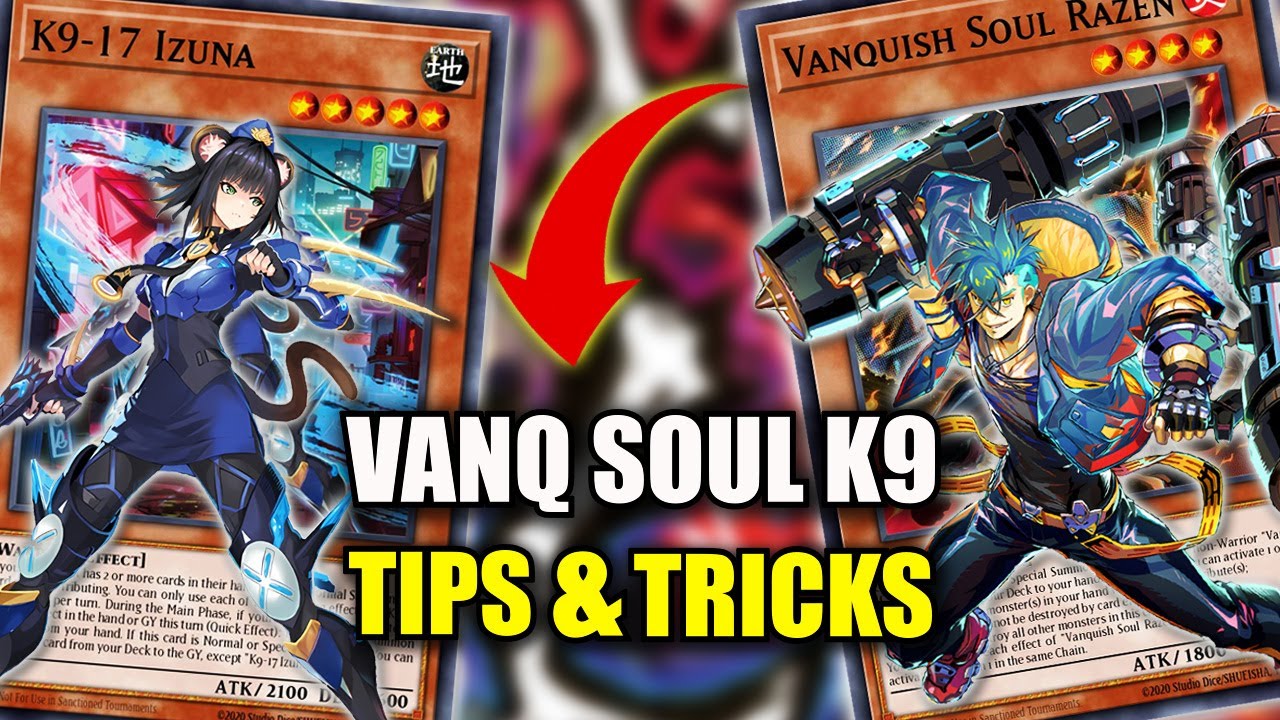 You MUST Know these! Vanquish Soul K9 Advanced Tips & Tricks! Yu-Gi-Oh!
