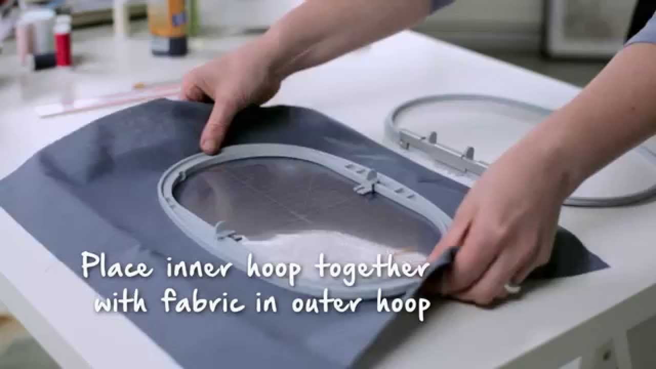 Tutorial on the BERNINA 790: First steps when embroidering