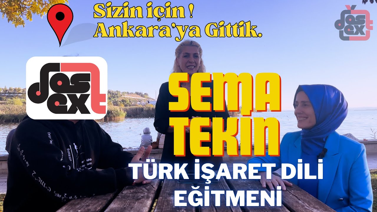 Ankara Gölbaşı  - Sema Tekin - İşaret Dili Eğitmeni - İşiten Konuk 3 - Dostext TV - TÜRK İŞARET DİLİ
