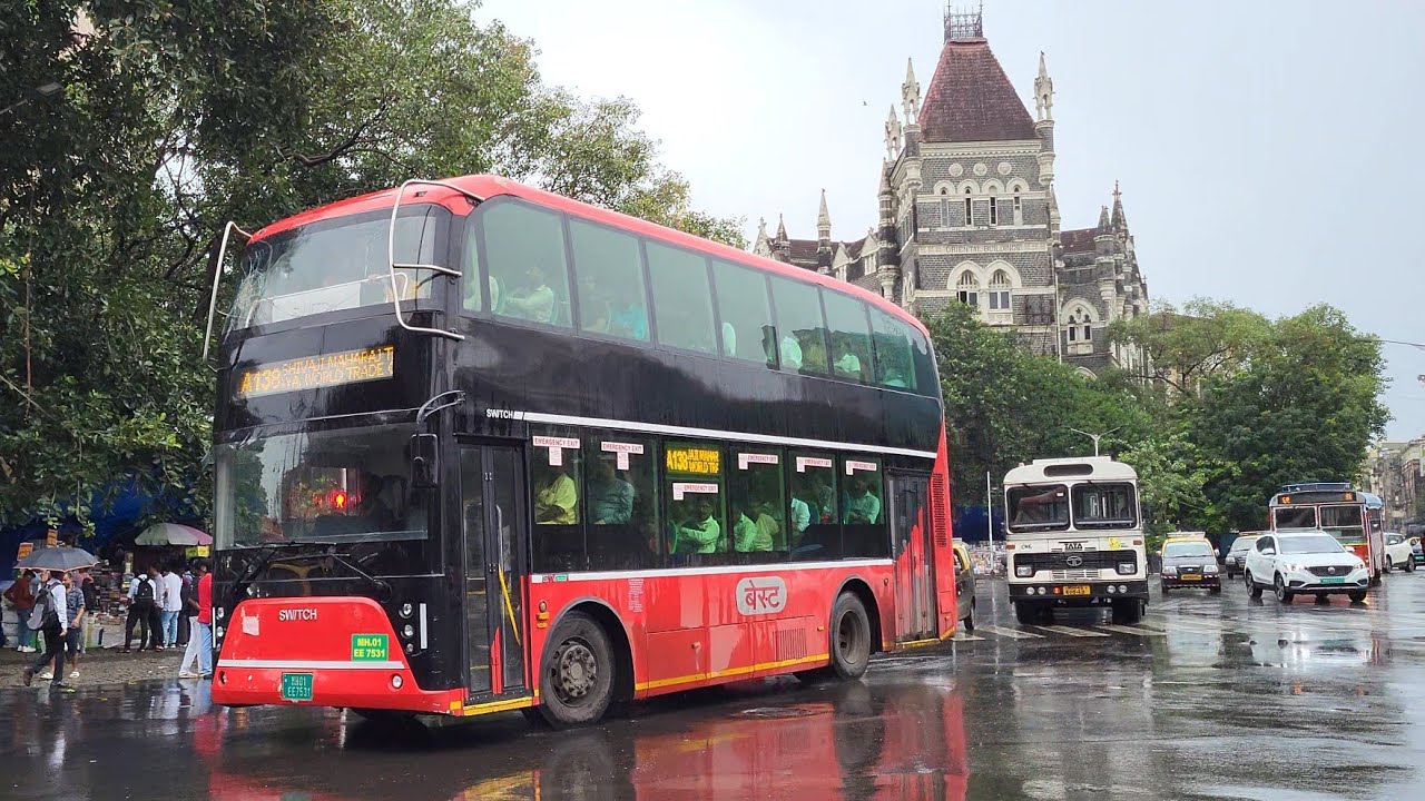 Mumbai’s BEST Buses in Action | Unique Shots from Andheri, Kurla, Kalbadevi