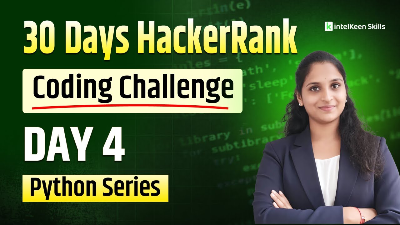 30 Days of Python Coding – Day 4 | OOP: Class vs Instance Explained (HackerRank)
