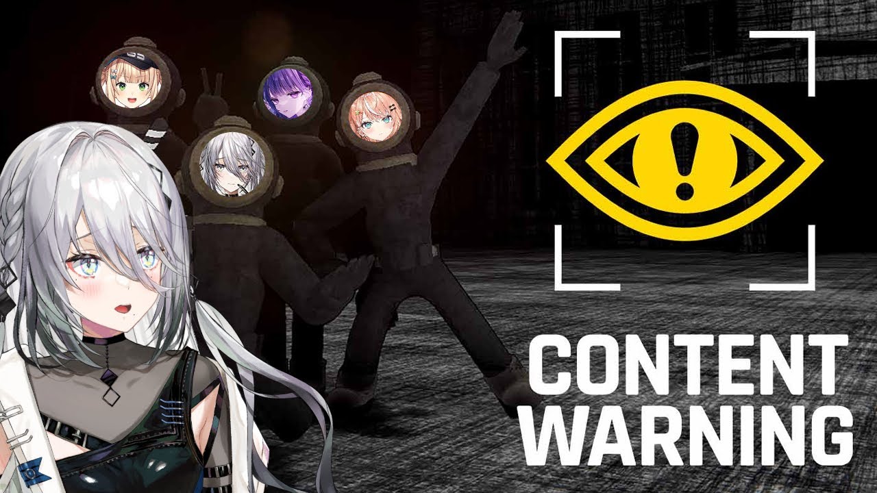 Content Warning ┋同期と一緒にバズる動画撮っちゃうぞ！！w/五十嵐梨花、鏑木ろこ、小清水透