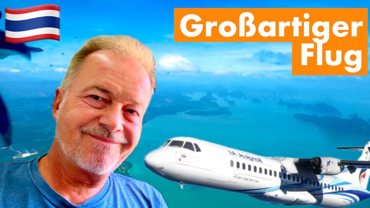 THAILAND #11 | Großartiger Flug mit Bangkok Airways von Phuket nach Koh Samui | ATR 72