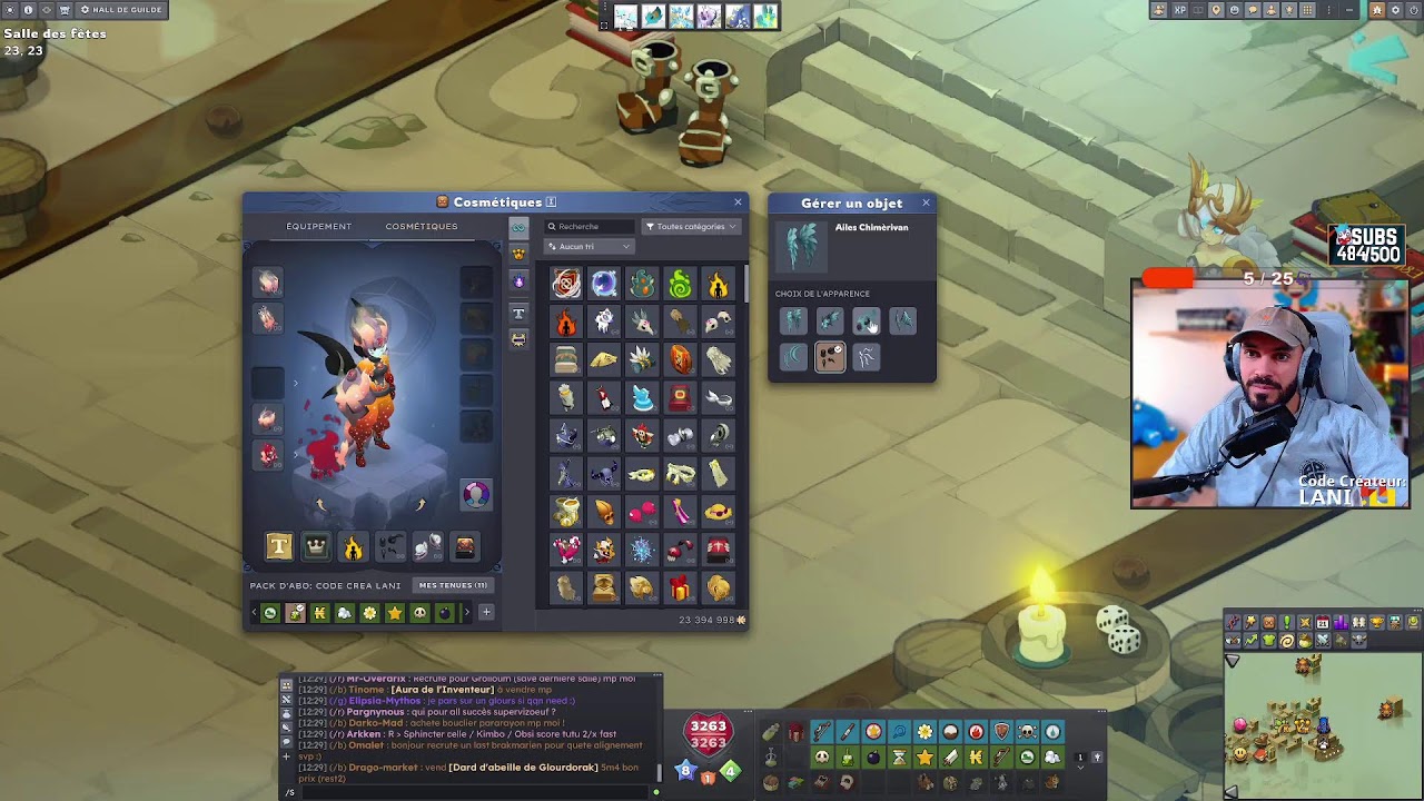 +50 % XP/DROP/METIER (mais le drop marche pas) 🤓 | Code Créateur: LANI ⬅️