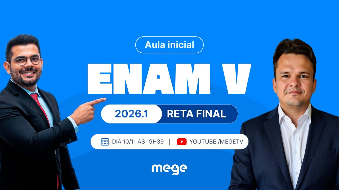 ENAM V 2026.1 (Aula Inicial)