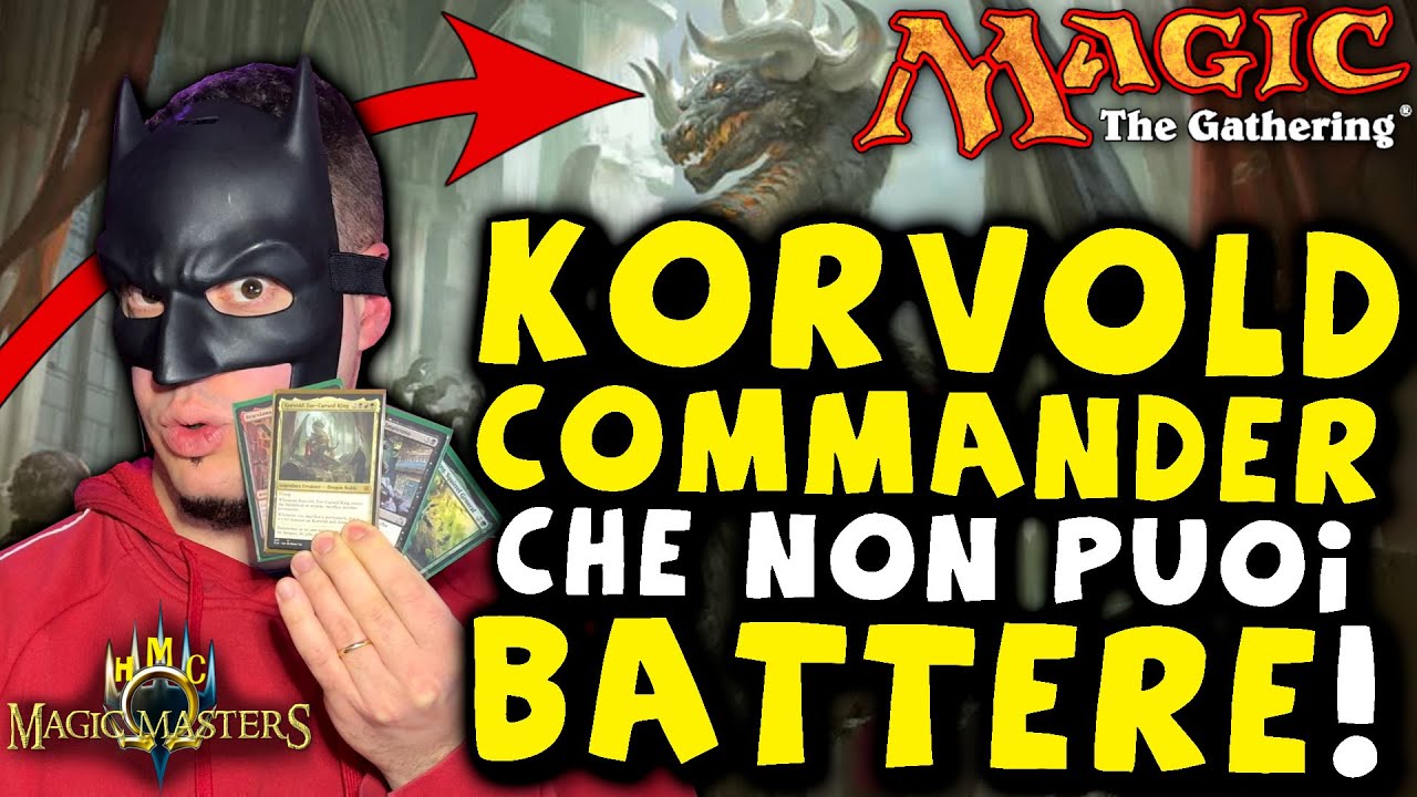 Korvold &egrave; SEMPRE una BOMBA in Commander! 🐲 Mazzo Magic: the Gathering Decktech ITA