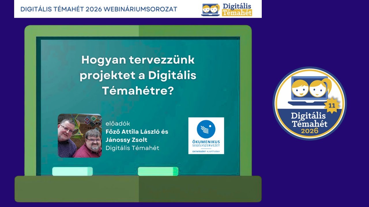 Hogyan tervezzünk projektet a Digitális Témahétre? (2026)