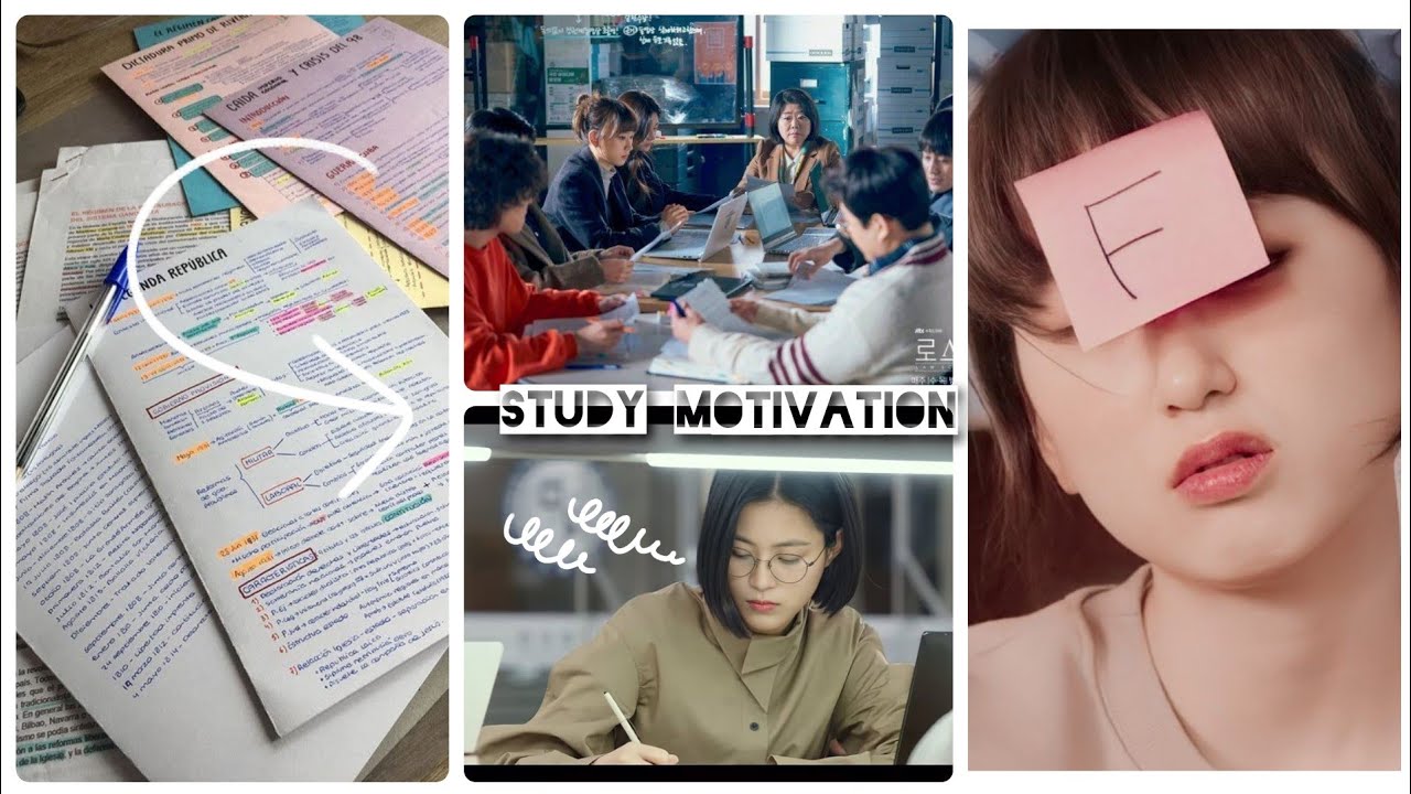 📚¦ study motivation from kdrama ¦