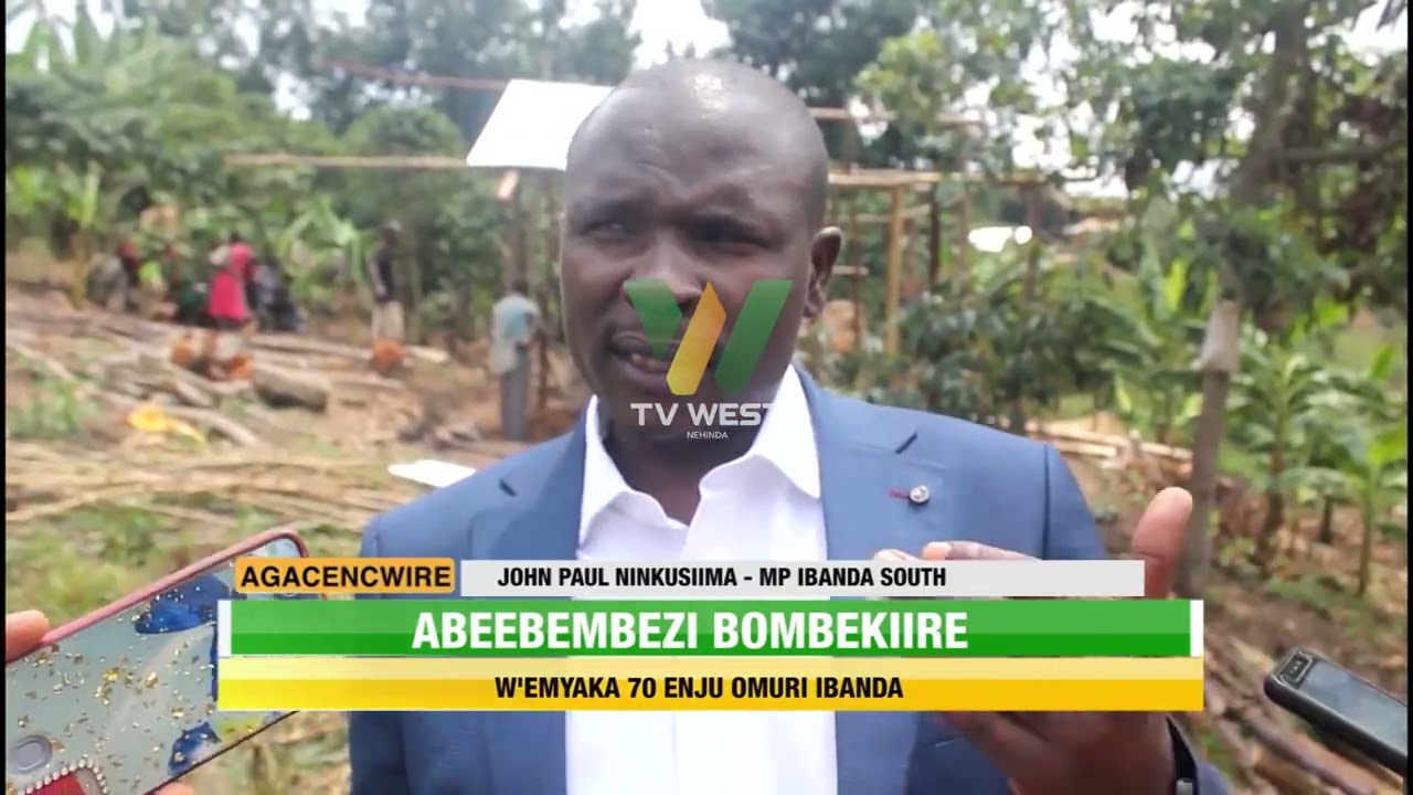Agacencwire: Abeebembezi bombekiire ow'emyaka 70 enju omuri Ibanda.