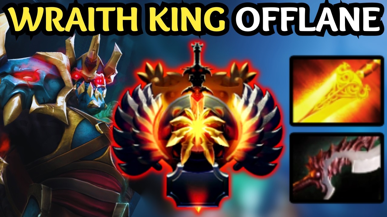 🔥 IMMORTAL WRAITH KING OFFLANE — UNKILLABLE WITH INSANE DAMAGE | DOTA 2 🔥