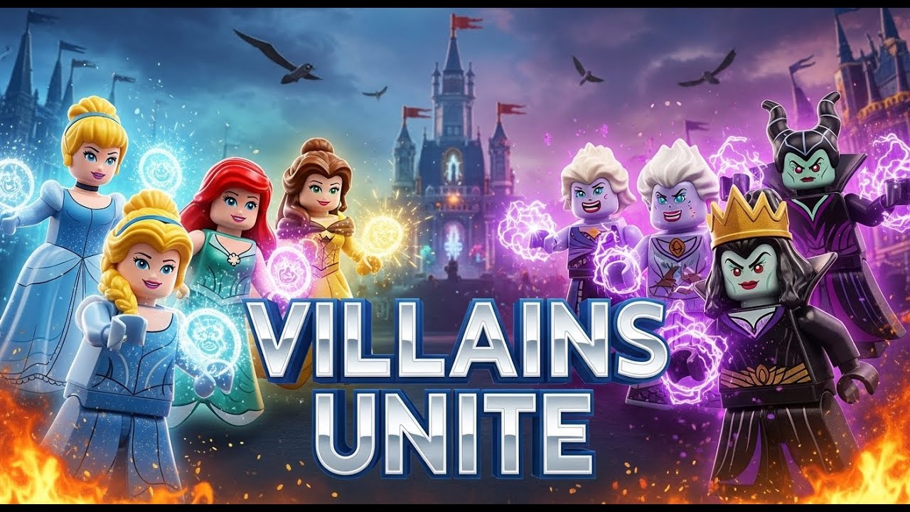 LEGO Disney Princess &ndash; Villains Unite (2025) | Full Cartoon Movie for Kids 🌟👑 part 2
