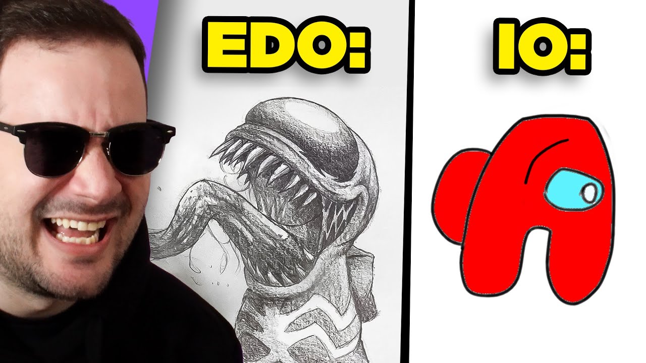 Sfido EDOARDO FA COSE a Disegnare MEME