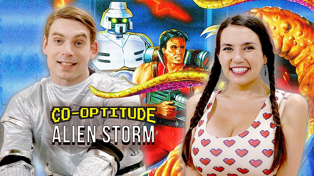 Let's Play Alien Storm for Sega Genesis! (Co-Optitude)