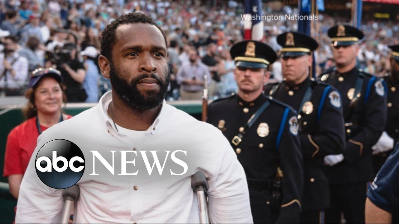 Paying tribute to brave Capitol Police officers who may have averted a mass shooting