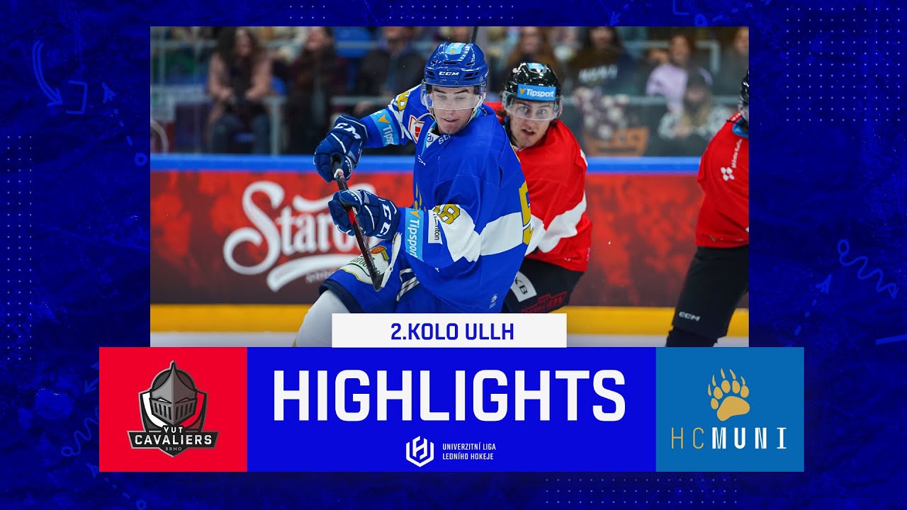 VUT Cavaliers Brno vs HC MUNI 2:5 | 4.10. 2022 | ULLH 2. kolo