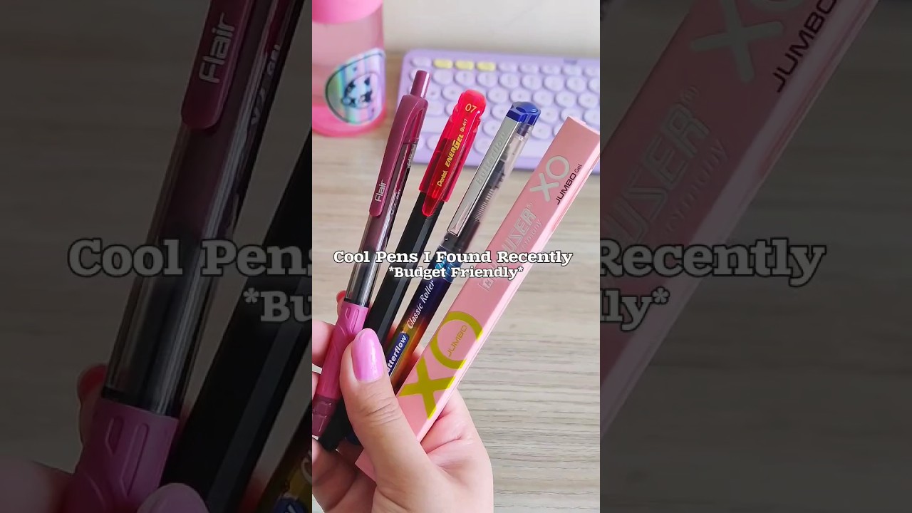my new favourite click pen 🤯 aesthetic pens in India 🇮🇳 #shorts