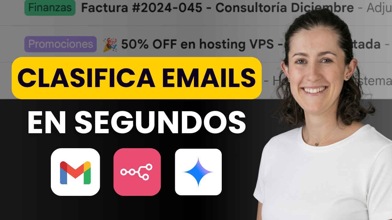 Tutorial: Clasifica CUALQUIER Email con IA en 15 Minutos | n8n