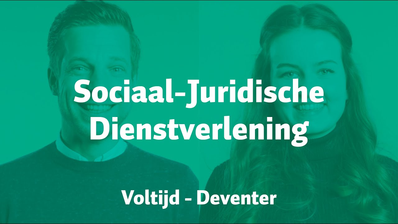 Sociaal-Juridische Dienstverlening | Hogeschool Saxion