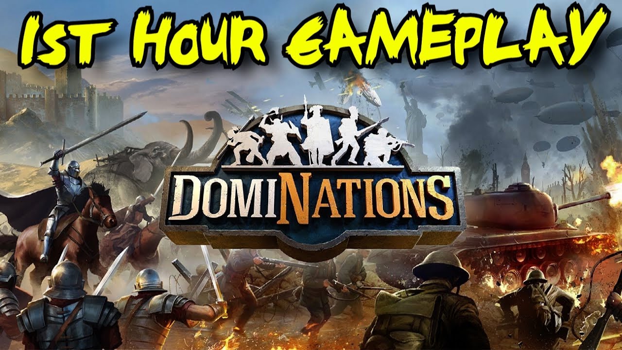 DomiNations 1st Hour Gameplay Walkthrough: Growing & Leading a Mighty Nation!