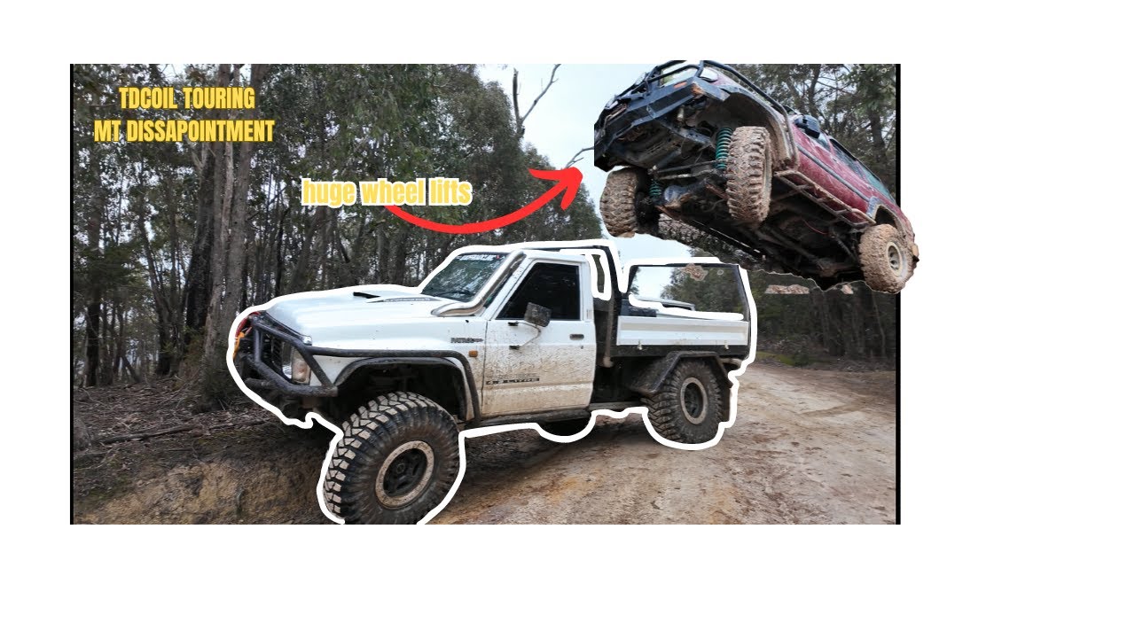 Driving Some Of The Most Hardest Tracks At Mt Disappointment | Wheel Lifts and More