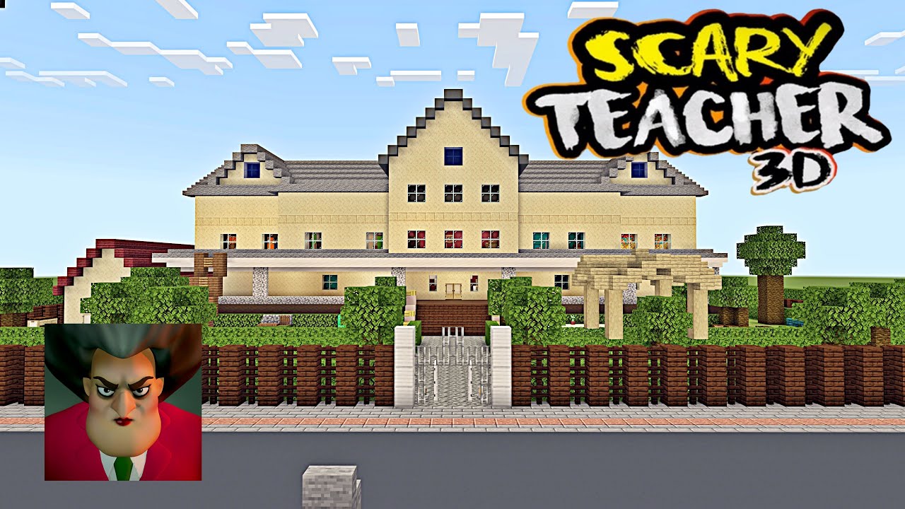 Scary Teacher 3d House In Minecraft