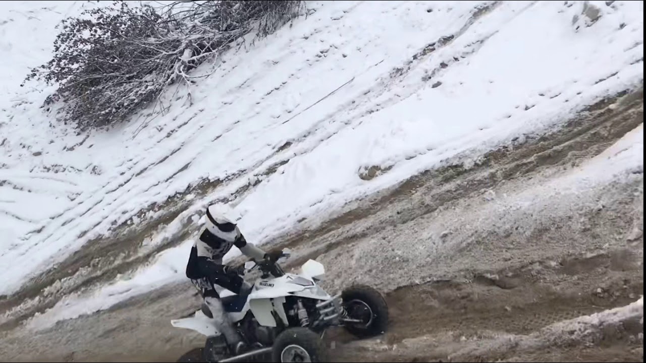 Renegade 1000R & 800R! Suzuki LTR 450! Snow! Piaseczno Podjazdy Skoki!