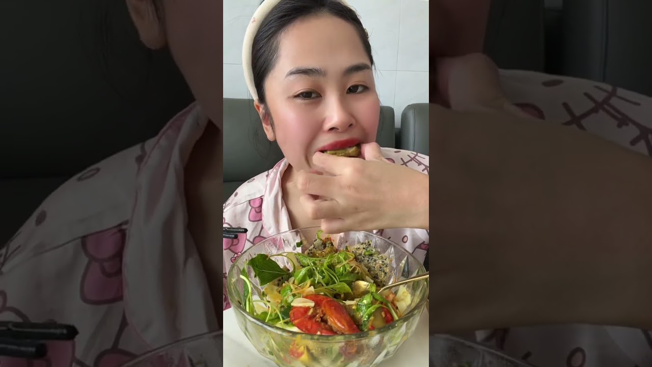 Mê mì Quảng lắm #dungthichan #mukbang #food 