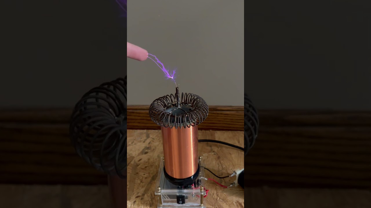 Easy DIY Tesla Coil! | Powerful Single-FET SSTC #teslacoils #experiment